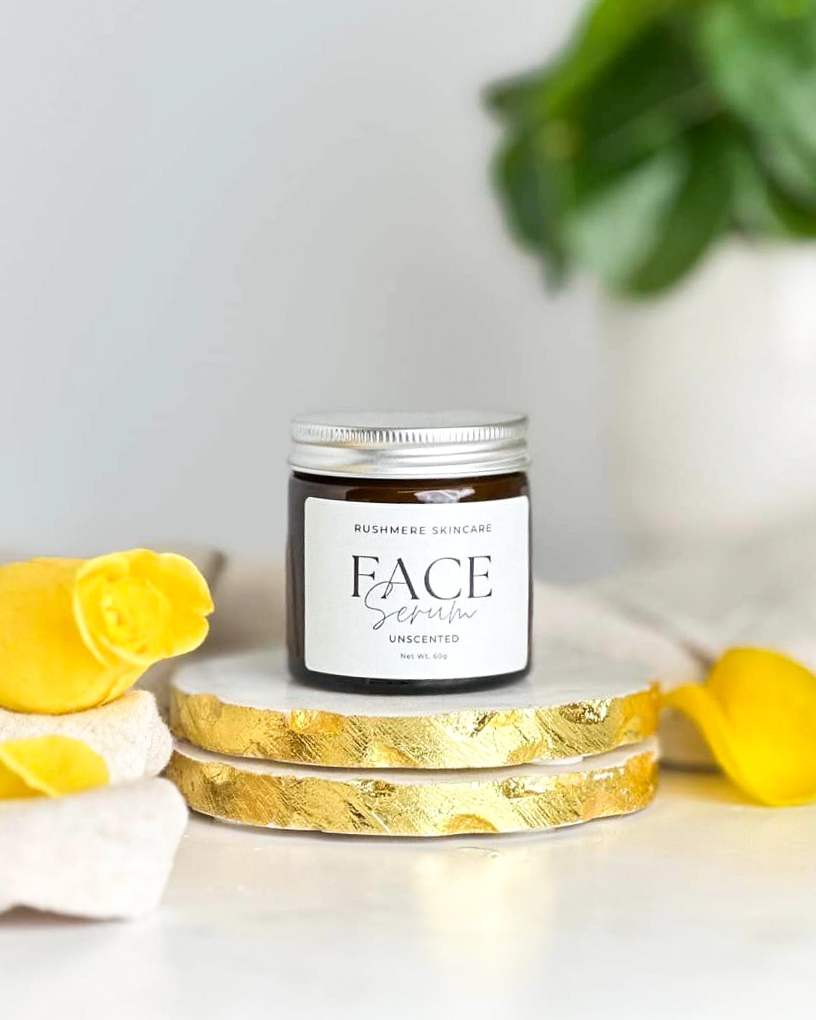 Face Serum With Geranium & Orange - Rushmere Skincare