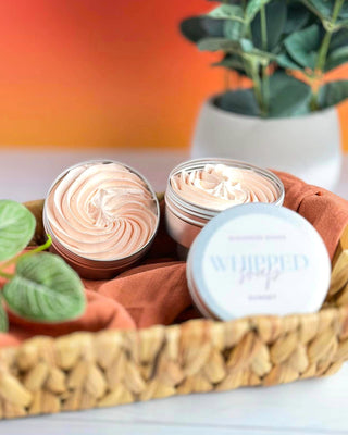 Sunset: Essential Oil Whipped Soap - Rushmere Skincare